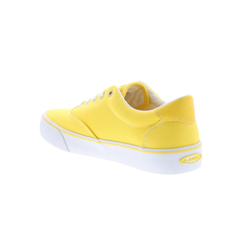 Lugz Flip WFLIPC-701 Womens Yellow Canvas Lace Up Lifestyle Sneakers Shoes