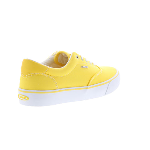Lugz Flip WFLIPC-701 Womens Yellow Canvas Lace Up Lifestyle Sneakers Shoes