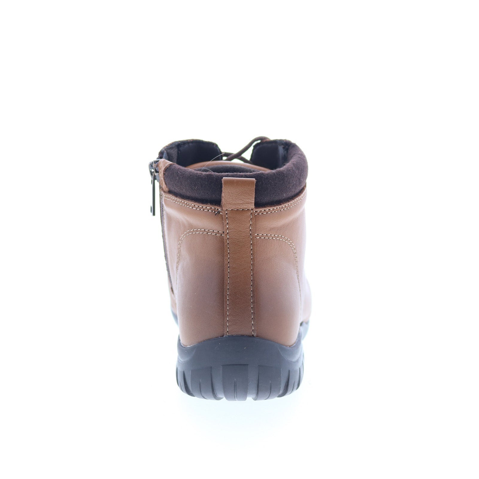 Propet Delaney WFV002L Womens Brown Extra Wide Casual Dress Boots