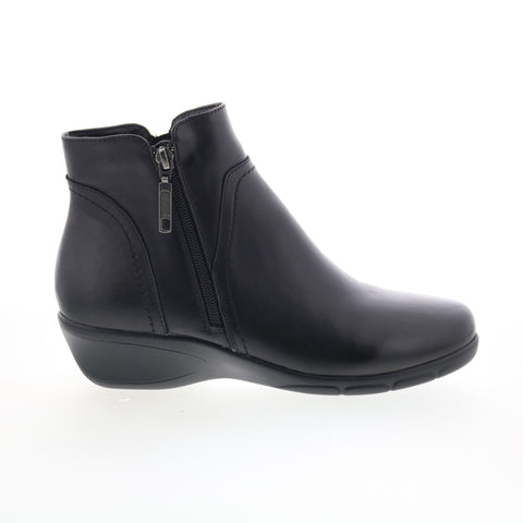Propet Waverly WFX085L Womens Black Extra Wide 4E Casual Dress Boots