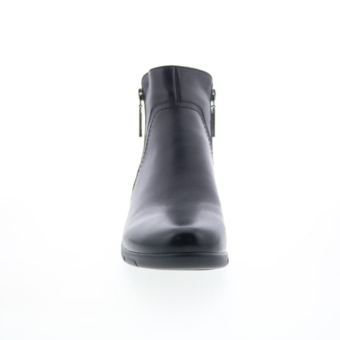 Propet Waverly WFX085L Womens Black Extra Wide 4E Casual Dress Boots