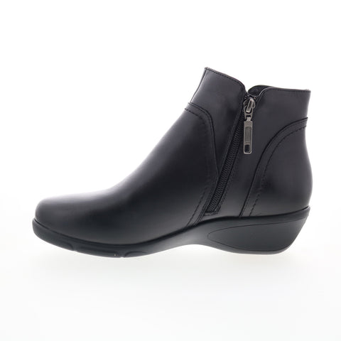 Propet Waverly WFX085L Womens Black Extra Wide 4E Casual Dress Boots