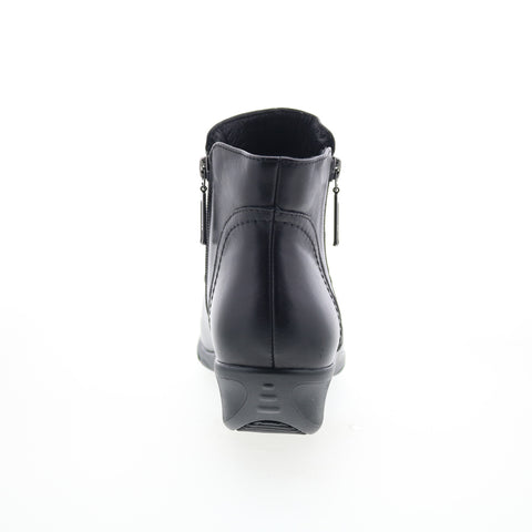 Propet Waverly WFX085L Womens Black Extra Wide 4E Casual Dress Boots