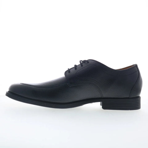 Clarks Whiddon Apron 26174569 Mens Black Leather Oxfords & Lace Ups Casual