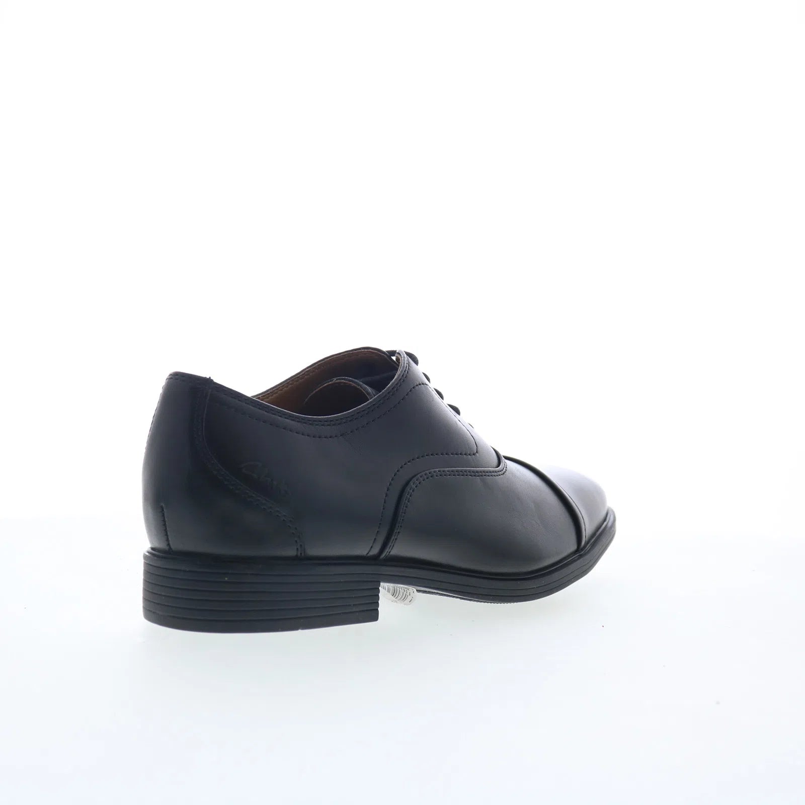 Clarks Men's Whiddon Leather Oxford - Black