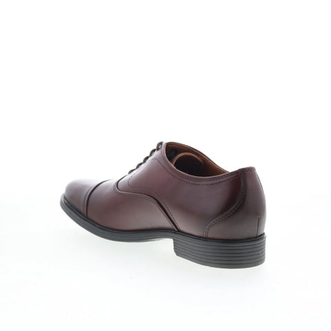 Clarks Whiddon OX 26177809 Mens Brown Wide Oxfords & Lace Ups Cap Toe Shoes