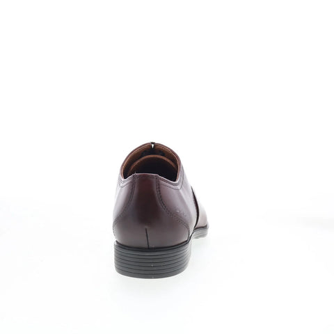 Clarks Whiddon OX 26177809 Mens Brown Wide Oxfords & Lace Ups Cap Toe Shoes