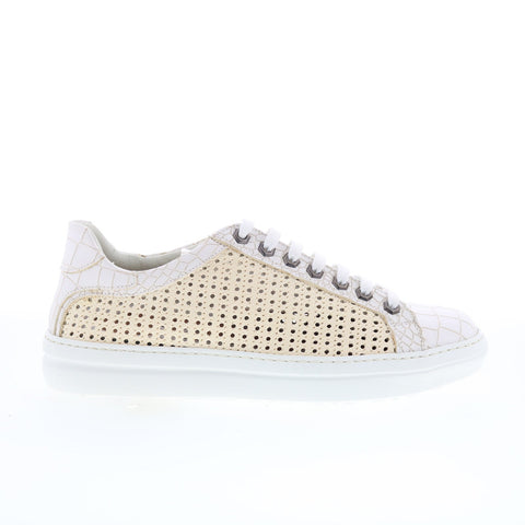 Zelli Italia Safari Drillo Sneaker Mens White Lifestyle Sneakers Shoes