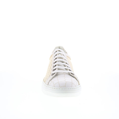 Zelli Italia Safari Drillo Sneaker Mens White Lifestyle Sneakers Shoes