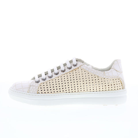Zelli Italia Safari Drillo Sneaker Mens White Lifestyle Sneakers Shoes