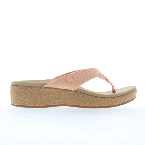Spenco Willow Wedge SP1227CSA Womens Pink Synthetic Wedges Sandals Shoes