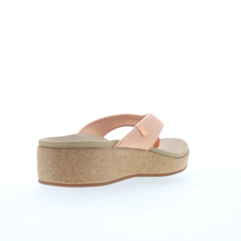 Spenco Willow Wedge SP1227CSA Womens Pink Synthetic Wedges Sandals Shoes