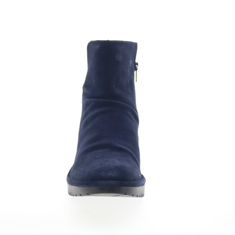 Fly London Wina WINA346FLY-003 Womens Blue Suede Ankle & Booties Boots