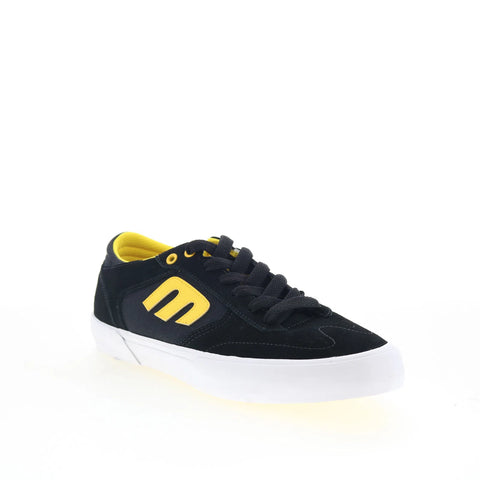 Etnies Windrow Vulc x Exposure Mens Black Suede Skate Inspired Sneakers Shoes