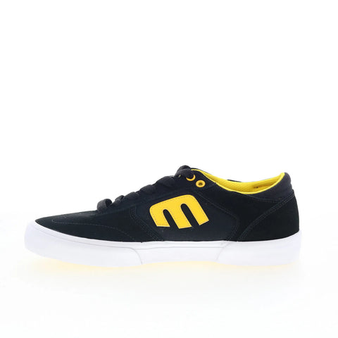 Etnies Windrow Vulc x Exposure Mens Black Suede Skate Inspired Sneakers Shoes