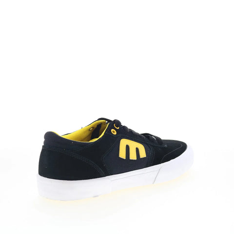 Etnies Windrow Vulc x Exposure Mens Black Suede Skate Inspired Sneakers Shoes