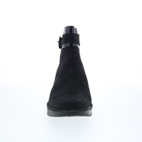 Fly London Wisp WISP342FLY-001 Womens Black Suede Ankle & Booties Boots