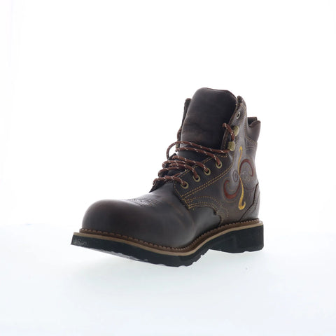 Justin Boots Deanne Composite Toe WKL992 Mens Brown Narrow Work & Safety Boots