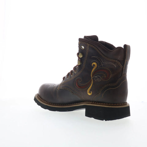 Justin Boots Deanne Composite Toe WKL992 Mens Brown Narrow Work & Safety Boots