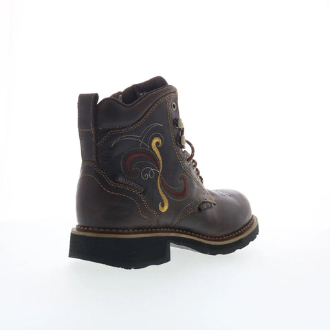Justin Boots Deanne Composite Toe WKL992 Mens Brown Narrow Work & Safety Boots