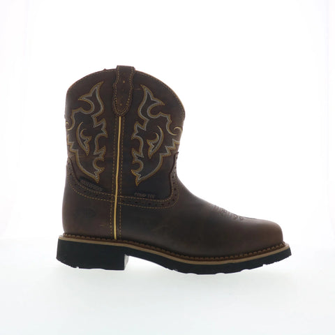 Justin Boots Jalena Composite Toe Mens Brown Narrow Work & Safety Boots
