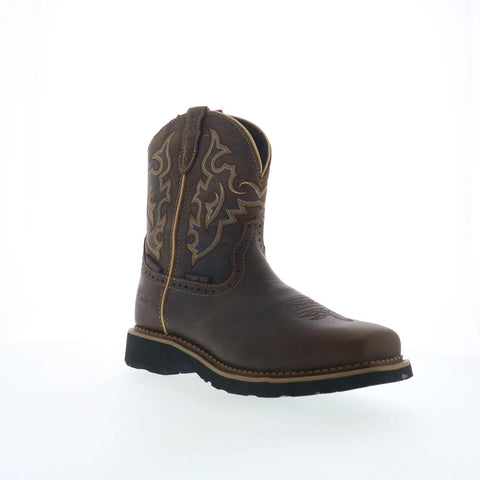 Justin Boots Jalena Composite Toe Mens Brown Narrow Work & Safety Boots