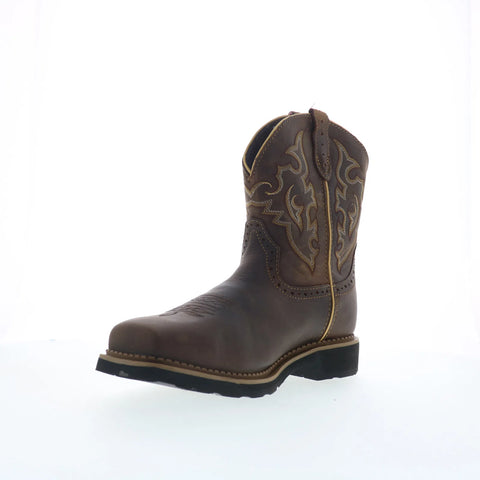 Justin Boots Jalena Composite Toe Mens Brown Narrow Work & Safety Boots