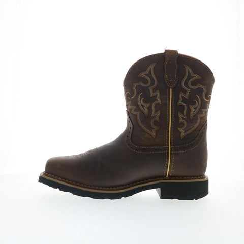 Justin Boots Jalena Composite Toe Mens Brown Narrow Work & Safety Boots