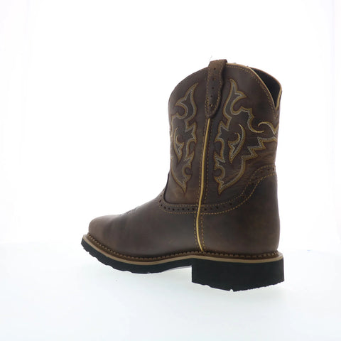 Justin Boots Jalena Composite Toe Mens Brown Narrow Work & Safety Boots