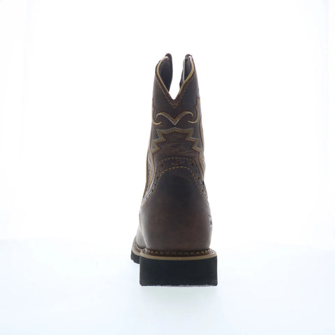 Justin Boots Jalena Composite Toe Mens Brown Narrow Work & Safety Boots