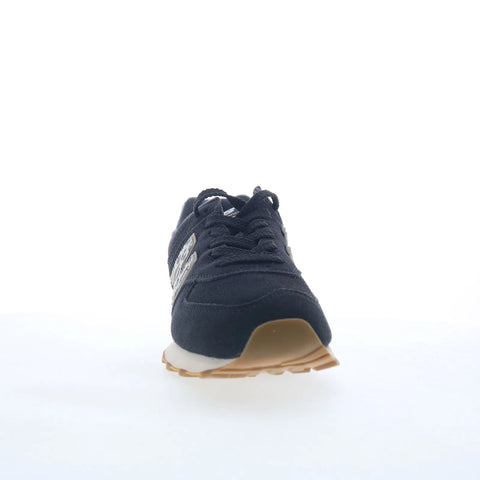 New Balance 574 WL574XE2 Womens Black Suede Lifestyle Sneakers Shoes