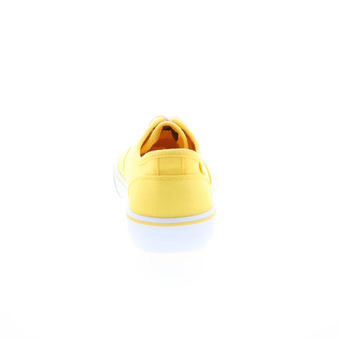 Lugz Lear WLEARC-701 Womens Yellow Canvas Lace Up Lifestyle Sneakers Shoes