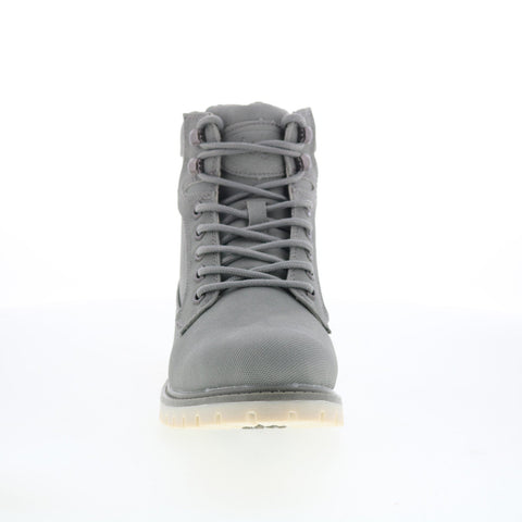 Lugz Mantle HI WMANTLHD-0499 Womens Gray Synthetic Lace up Casual Dress Boots