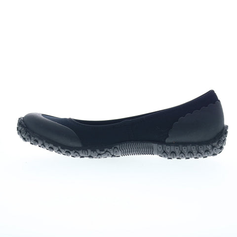 Muck Muckster II Waterproof WMB001 Womens Black Synthetic Ballet Flats Shoes