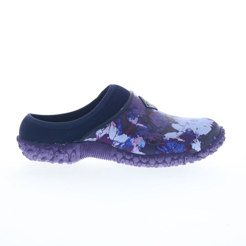Muck Muckster Waterproof WMC201 Womens Blue Synthetic Clog Flats Shoes