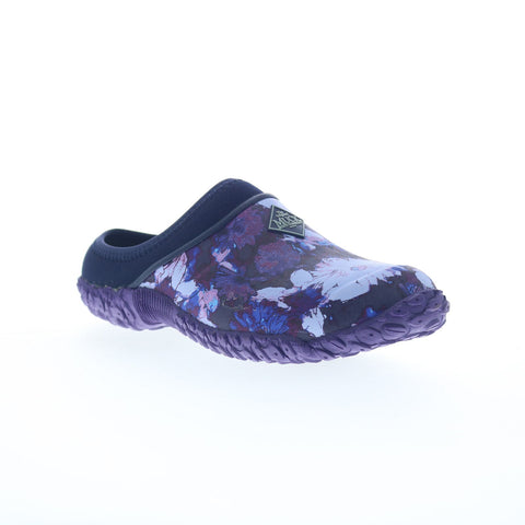 Muck Muckster Waterproof WMC201 Womens Blue Synthetic Clog Flats Shoes