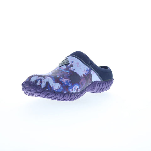 Muck Muckster Waterproof WMC201 Womens Blue Synthetic Clog Flats Shoes