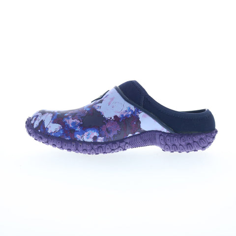 Muck Muckster Waterproof WMC201 Womens Blue Synthetic Clog Flats Shoes