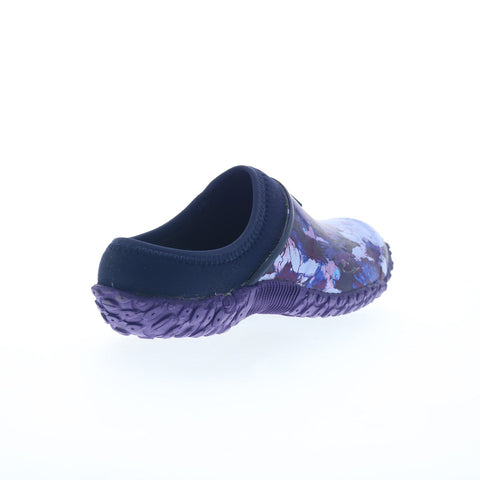 Muck Muckster Waterproof WMC201 Womens Blue Synthetic Clog Flats Shoes