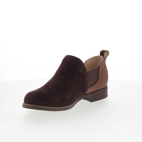 Spenco Wolfridge Shootie SP1041FFR Womens Brown Wide Ankle & Booties Boots