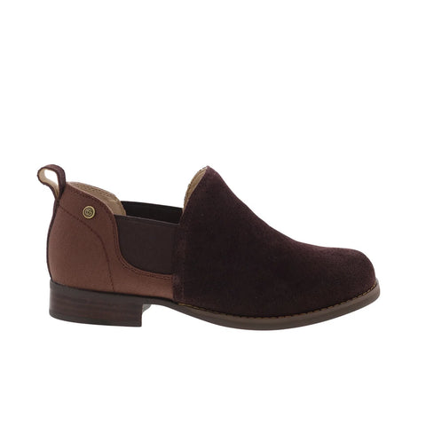 Spenco Wolfridge Shootie SP1041FFR Womens Brown Suede Ankle & Booties Boots