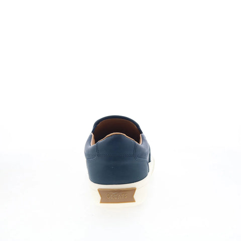 Greats Wooster Slip On WOV001SG-9UU Mens Blue Lifestyle Sneakers Shoes