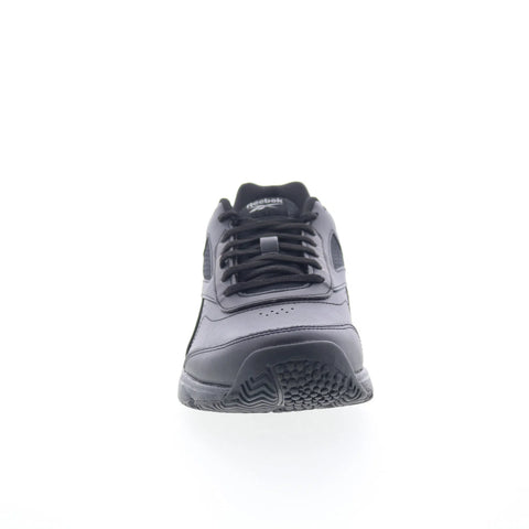 Reebok Work N Cushion 4.0 Womens Black Leather Lace Up Work & Safety Shoes