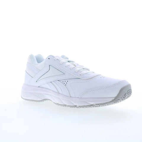 Reebok Work N Cushion 4.0 Womens White Leather Lace Up Work & Safety Shoes