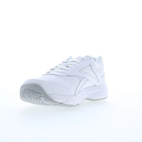 Reebok Work N Cushion 4.0 Womens White Leather Lace Up Work & Safety Shoes