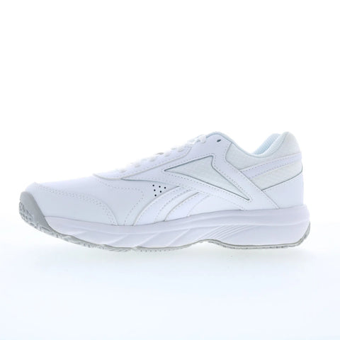 Reebok Work N Cushion 4.0 Womens White Leather Lace Up Work & Safety Shoes
