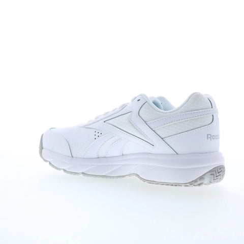 Reebok Work N Cushion 4.0 Womens White Leather Lace Up Work & Safety Shoes