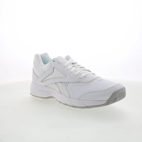 Reebok Work N Cushion 4.0 Mens White Leather Lace Up Work & Safety Shoes