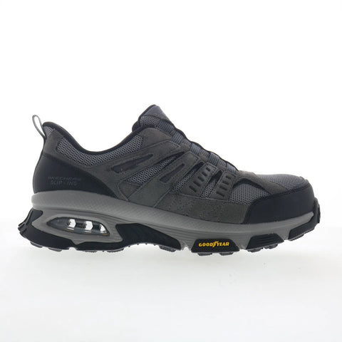 Skechers Envoy Steel Toe - Delegator Mens Black Mesh Work & Safety Shoes