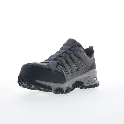 Skechers Envoy Steel Toe - Delegator Mens Black Mesh Work & Safety Shoes
